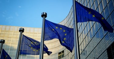 Comissão Europeia bandeiras UE