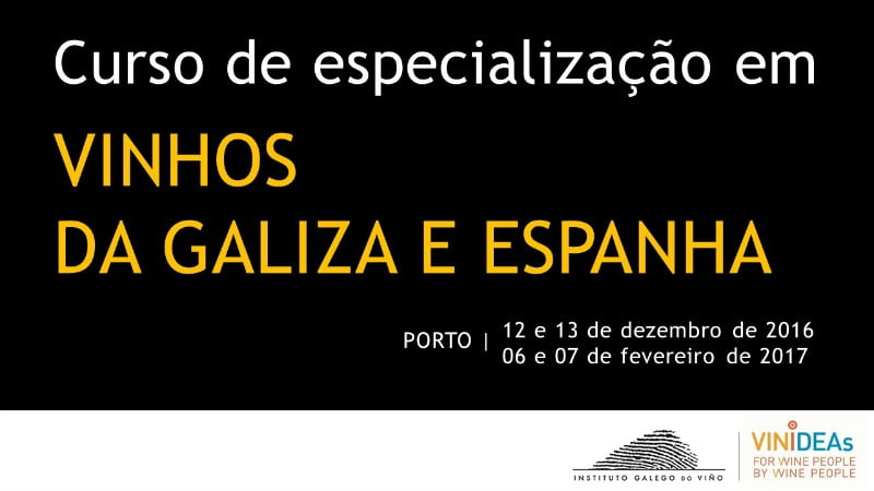 Cursos de Especialização Vinhos de Espanha e da Galiza