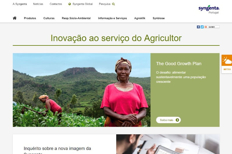 Syngenta novo site Vida Rural