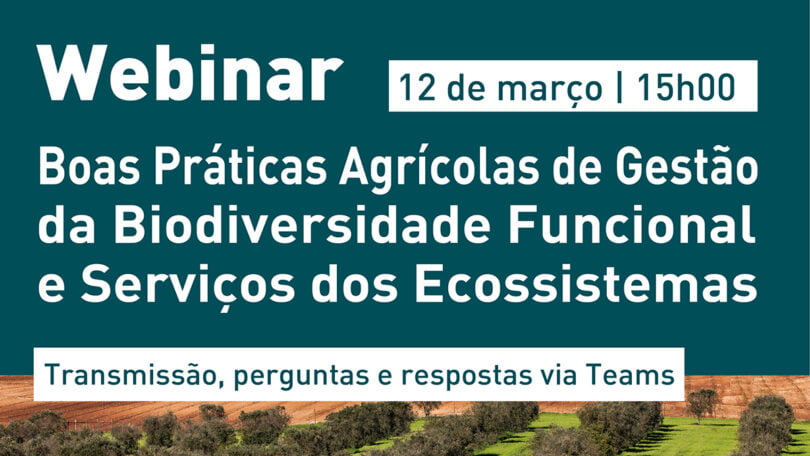 Webinar EDIA - Boas práticas agroambientais em debate