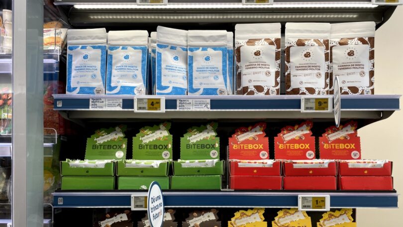 O Continente revelou recentemente ser a primeira marca de retalho nacional a comercializar produtos alimentares à base de insetos.