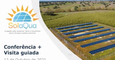 A CER-UÉ está a organizar uma conferência e visita técnica guiada a um sistema demonstrador de bombagem fotovoltaica para irrigação.