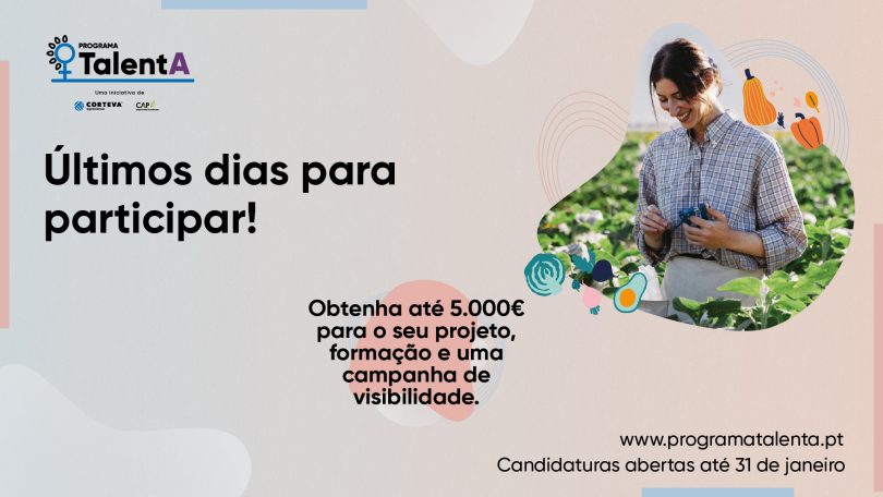Programa TalentA procura empreendedoras rurais