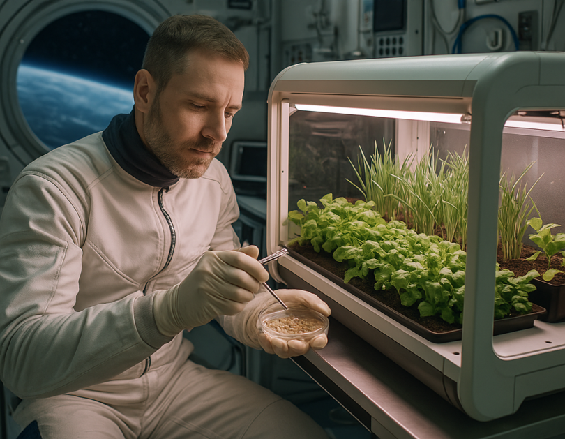 Agricultura no espaço? Investigadores testam sementes para criar culturas mais resistentes