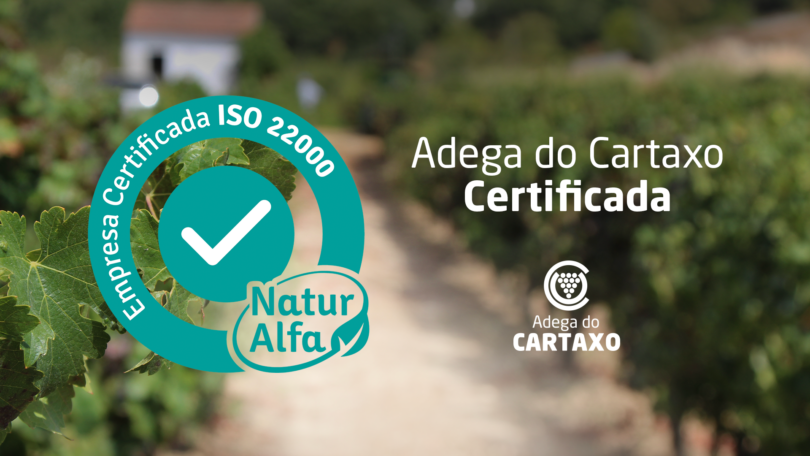 Adega do Cartaxo conquista certificação internacional em segurança alimentar